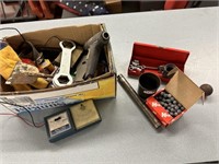 Assorted Box of Tools and Supplies