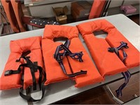 Three Life Preservers Life Jacket