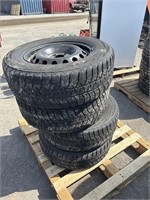 (4) Bridgestone 235/65R16 Tires and Rims