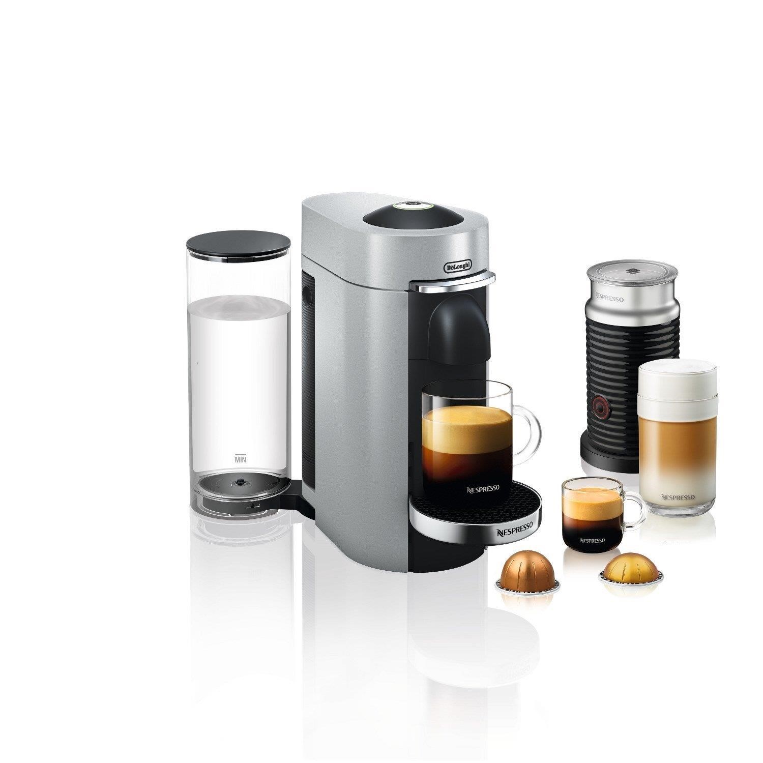 Delonghi ENV155SAECA Nespresso VertuoPlus Coffee &