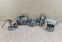 5 Vtg Durham Industries Miniature Die Cast Items