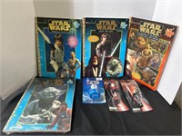 Star Wars lot- 3 coloring books, 1 pack