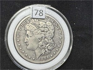 (1) 1886 O Morgan Dollar