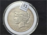 (1) 1935 S Peace Dollar