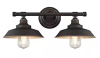 Westinghouse Iron Hill 2-Light Oil Rubbed Bronze