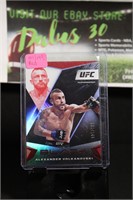 2021 Panini Black Alexander Volkanovski Red101/149