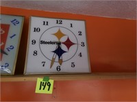 Pittsburgh Steelers PAM Clock - Repop Face
