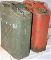 2 US Military Jerry Cans