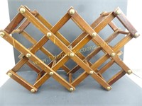 Vintage Folding Wooden Rack