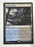 Magic The Gathering MTG Polluted Delta Card