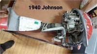 1940 Johnson boat motor (Has compression)