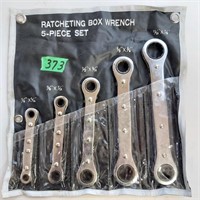 5 Piece Ratcheting box wrenchs