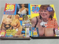 50 and Over magazines. 15 magazines.