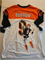 Joe Burrow Hand Painted Signed Jersey 1/1 Fanatics