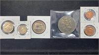 Rare: 1971 Malawi First Decimal Coinage (6)