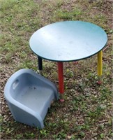 Child Table & Booster Seat
