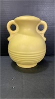 Vase Small Ceramic Yellow