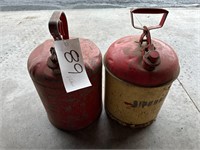 2 Gas Cans