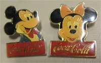 Mickey & Minnie Mouse Pins