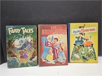 VTG Fairy Tales Books Bedtime 1930 - 50's BooKs