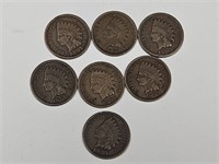 Indian Head Penny Coins See Dates