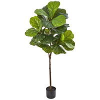 Nearly Natural 54 Fiddle Leaf Artificial Tree