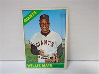 1966 TOPPS #1 WILLIE MAYS