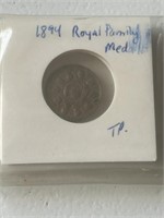 1874 Royal Family Medallion