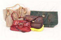 4 Melani, Aigner, Dooney Bourke Designer Handbags