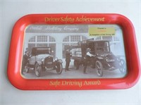1988 Coca-Cola Safe Driver Award Tray