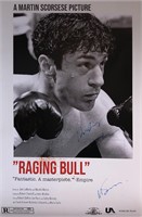 Autograph Raging Bull Poster Scorsese