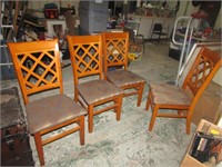 4-- DINING ROOM CHAIRS