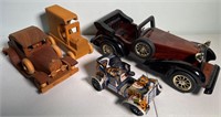 4x Toy Cars