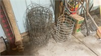 Metal plant cages