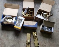 Lot of Assorted Door Handles / Locks