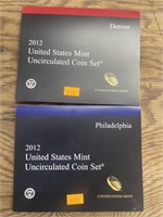 2 Philadelphia and Denver mint sets