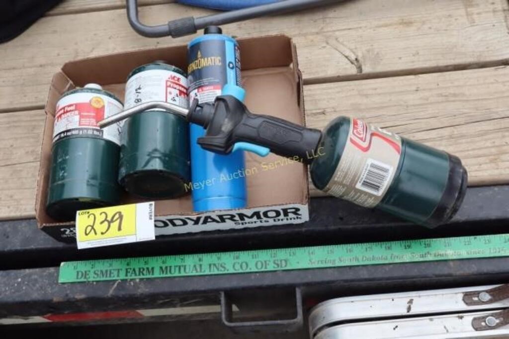 propane torch & canister