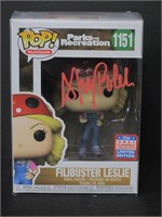 Amy Poehler signed Funko Pop COA