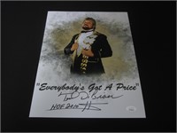 Ted DiBiase signed 11x14 photo JSA COA