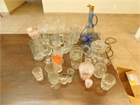 Miscellaneous glass Lot