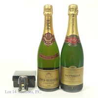 1976 Piper-Heidsieck & 1982 Taittinger Brut