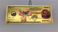 Lilo & Stitch Gold Bill