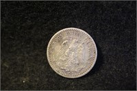 1933 Mexico 20 Centavos Silver Coin