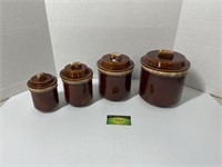 Hull Brown Drip Canisters