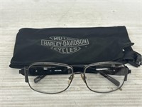 Harley Davidson glasses with pouch