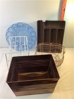 Decorative Containers, Egg Tray & Wrap Organizer