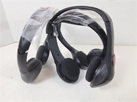 LIKE NEW Various Wireless Headsets (x3)