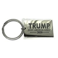 Trump 2020 "keep America Great" Keychain Ring