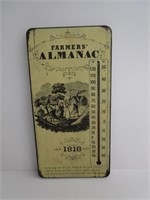 Farmers Almanac Thermonitor Hanger Wood 9"x18"