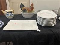 Pottery Barn Plates And Platter